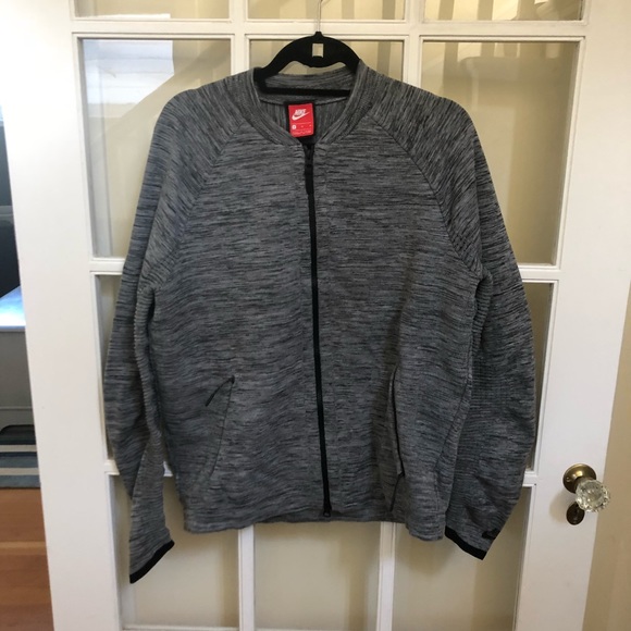 Nike Other - Nike jacket Tech Carbon & Black Knit SZ M M